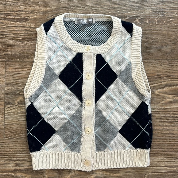 Urban Outfitters Tops - Urban Outfitters Womens or Kids Argyle Sweater Vest - Size XS or Kids 10-12